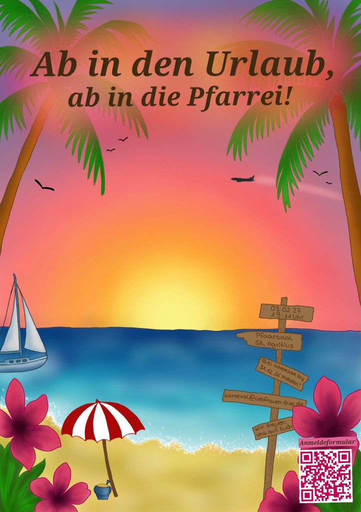 Plakat Karneval Pfarrei 2027